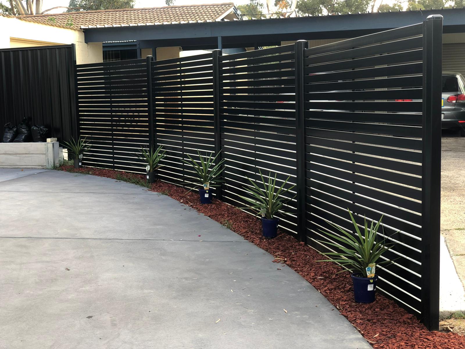 Aluminium Slat Fence and Gates