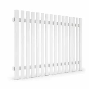 Batten Picket Fence Panel 2.2×1.8 Surfmist